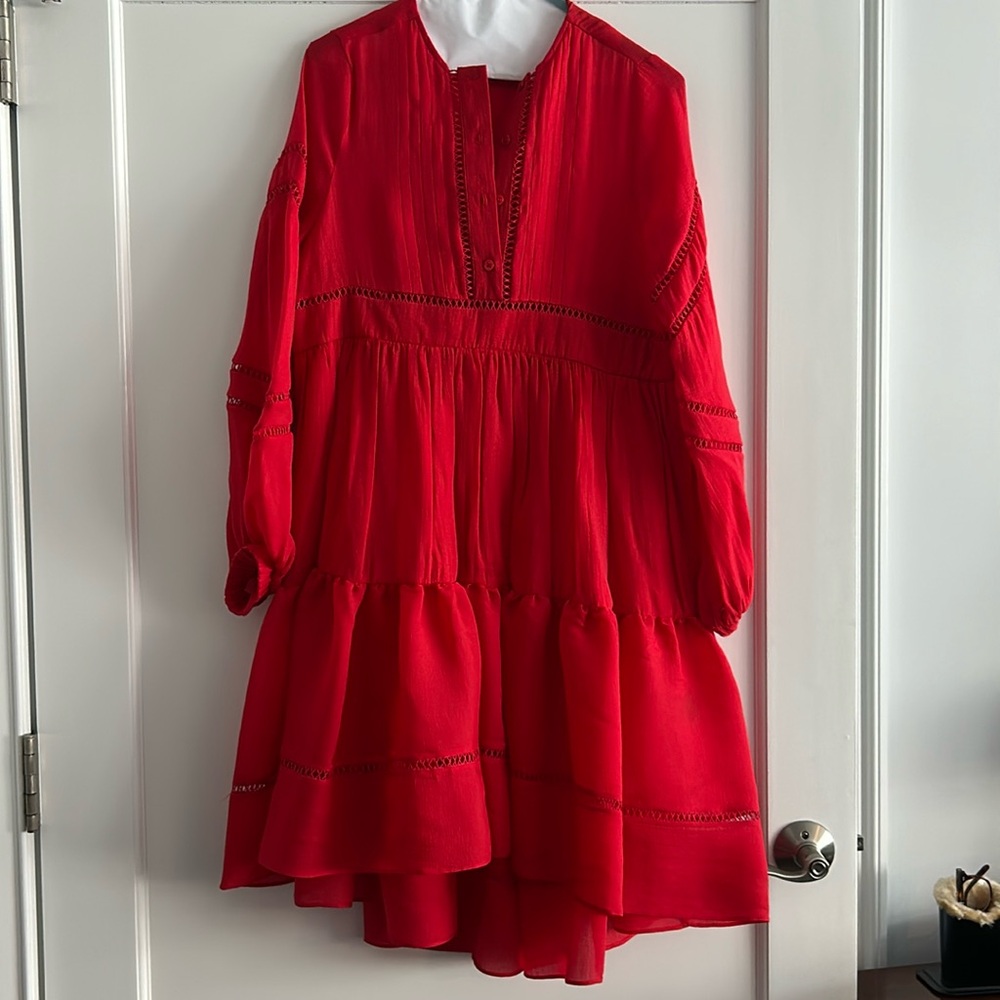 Cynthia Rowley red dress